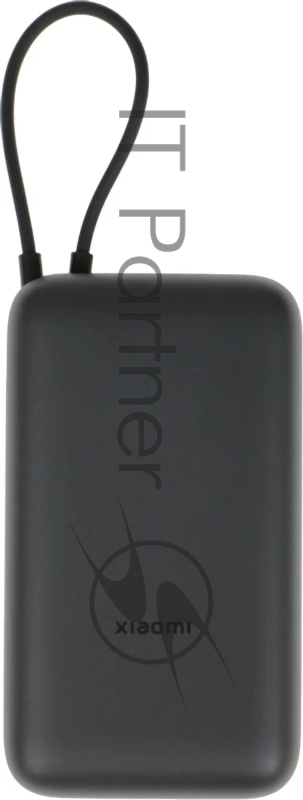 Мобильный аккумулятор Xiaomi BHR9740GL 20000mAh QC3.0/PD2.0 22.5W 3A USB-A/USB-C темно-серый