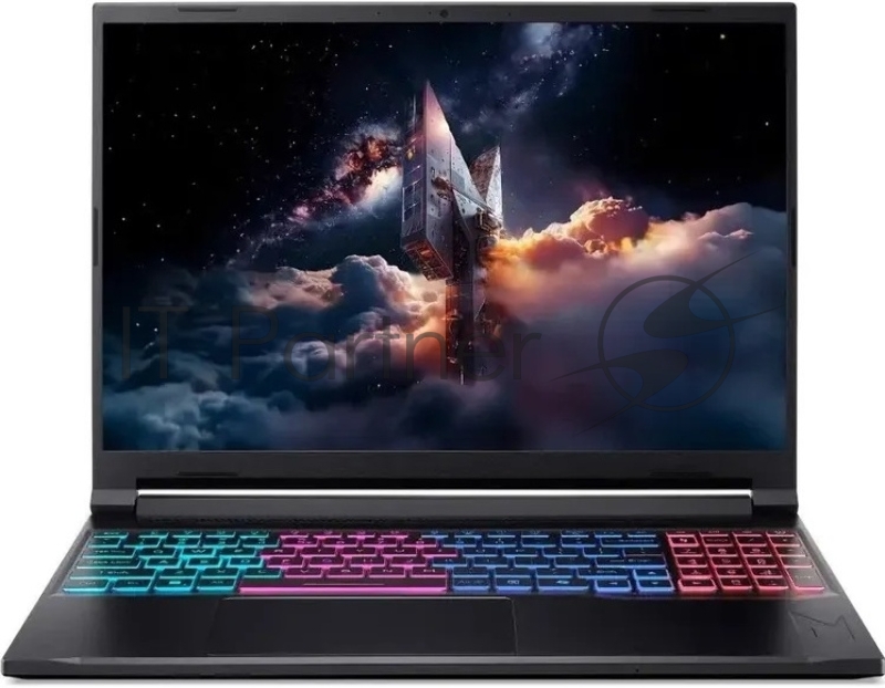 Ноутбук Acer Nitro V 16S AI ANV16S-41-R4WA AMD Ryzen 7 260 3800MHz/16/1920x1200/32GB/1024 SSD/NVIDIA GeForce RTX 5060 8GB/Wi-Fi/Bluetooth/Без ОС (NH.U03CD.004_32) Black