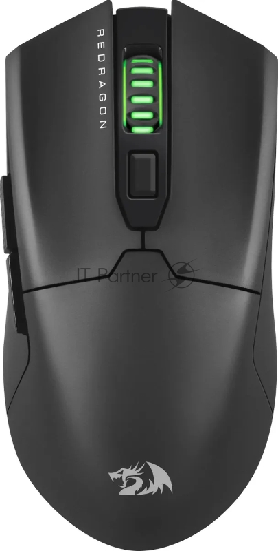 Игровая мышь REDRAGON FYZU черная (USB, Pixart P3395, Huano, 6 кн., 26000 Dpi, RGb подсветка)