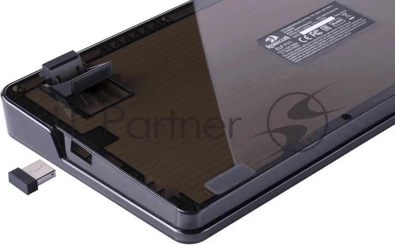 Клавиатура Redragon Elf Pro (71742) беспроводная, USB, Bluetooth/Радиоканал, черный