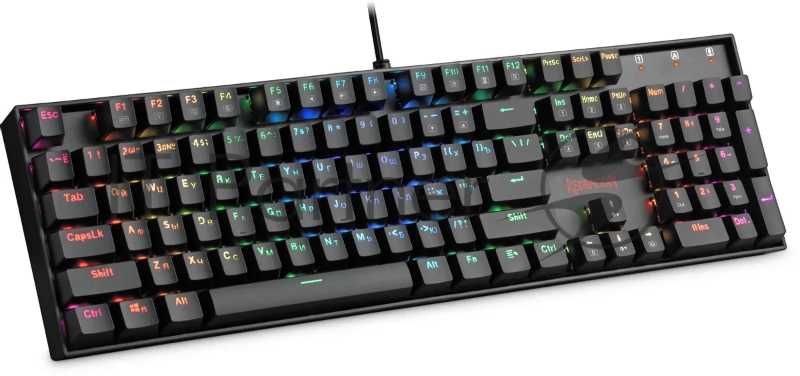 Игровая клавиатура REDRAGON MITRA (USB, MAGN. RED, RGb)