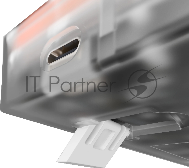 Игровая клавиатура Redragon Fizz прозрачно-белая 71736 (USB,+ICE, 61 кл., RGB подсветка)