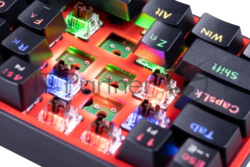 Клавиатура REDRAGON (70671) Fizz RU черный