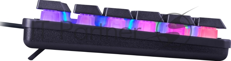 Проводная игровая клавиатура Redragon Nagato RU, RGB, черный, 25 anti-ghost, мемб.