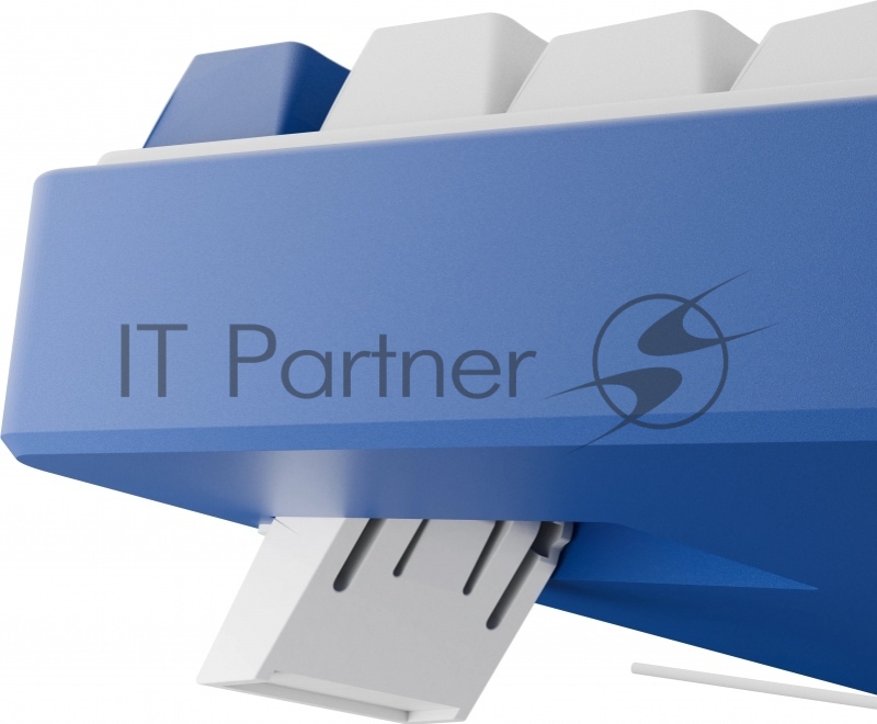 Беспроводная клавиатура Redragon Faye Pro RU,RGB,бел/син,BT+2.4G,гаскет_1