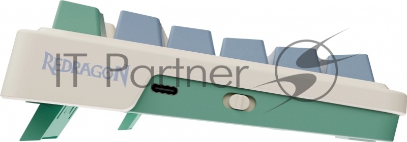 Беспроводная клавиатура Redragon Ucal Pro RU,RGB,кре/фиол/зел,BT+2.4,гас