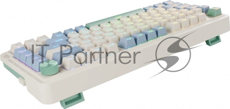 Беспроводная клавиатура Redragon Ucal Pro RU,RGB,кре/фиол/зел,BT+2.4,гас