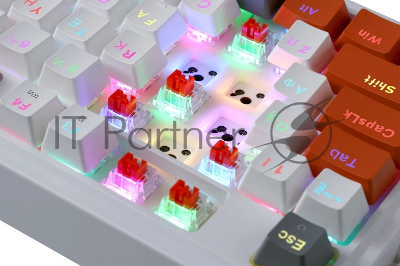 Механическая клавиатура Redragon Gloria RU,RGB,94кн,Gasket,Hot-swap_1