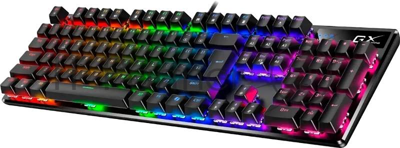 Клавиатура игровая проводная Genius Scorpion K12 /механическая/коричневые переключатели/RGB/Анти-Ghostin 1.8м/черный (31310057402)