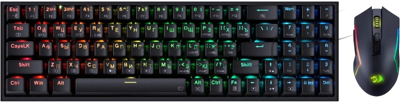 Игровой набор Redragon S136 RU,мышь+клавиатура,BT/2.4G_1