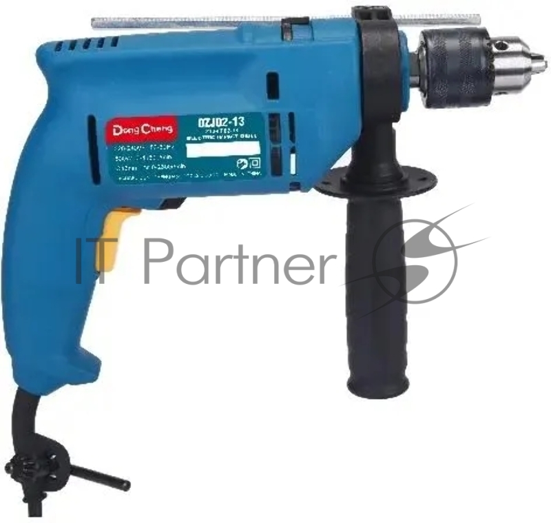 Дрель ударная DongCheng DZJ02-13 500Вт патрон:кулачковый реверс