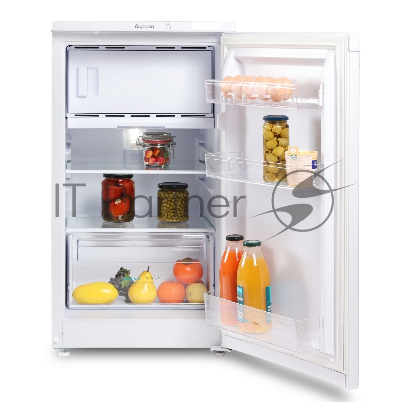 Холодильник Бирюса 408 белый однокамерный 88/27л морозилка сверху