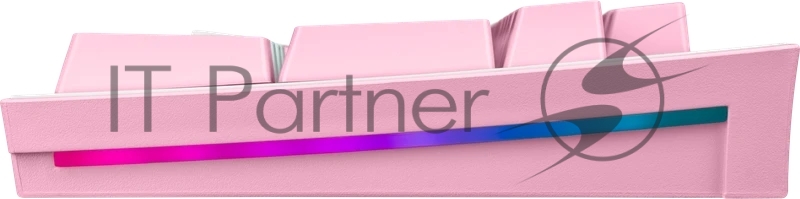 Клавиатура REDRAGON (70821) Hades Бело-розовая, тихая, 104 кн.