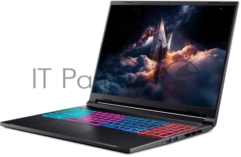 Ноутбук Acer Nitro V 16S AI ANV16S-41-R4WA AMD Ryzen 7 260 3800MHz/16/1920x1200/32GB/1024 SSD/NVIDIA GeForce RTX 5060 8GB/Wi-Fi/Bluetooth/Windows 11 Pro (NH.U03CD.004_32Win11P) Black