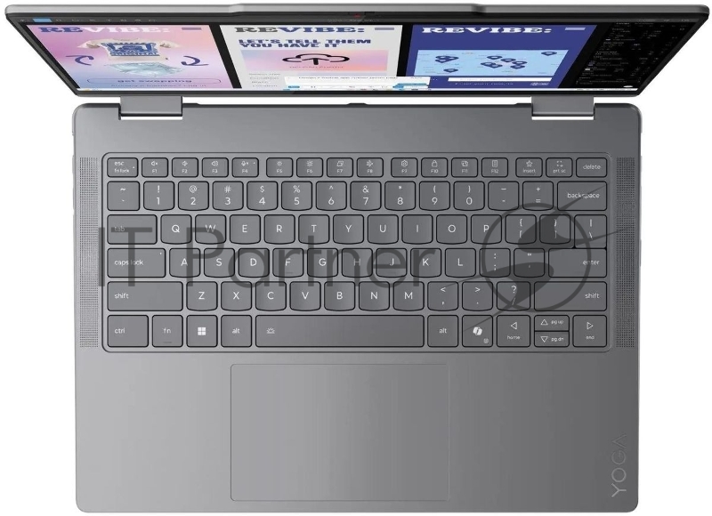 Ноутбук Lenovo Yoga 7 2-in-1 14ILL10 Intel Core Ultra 7 256V 2200MHz/14/1920x1200 OLED/16GB/512GB SSD/Intel Arc Graphics/Wi-Fi/Bluetooth/Windo 11 Pro (83JQ007YRK_Win11P) Grey