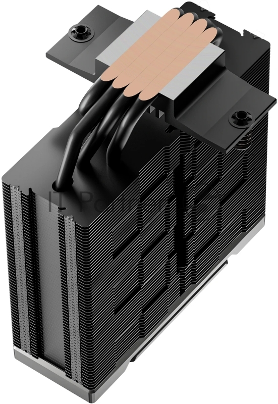 Кулер для процессора DEEPCOOL AK400 G2 LGA1851/1700/1200/115X/AM5/AM4 (12шт/кор, TDP 220W, PWM, Fan 120mm, 4 тепл. Трубки, Wood-grain top cover, черный) RET (R-AK400G2-BKNNMN-GJD)