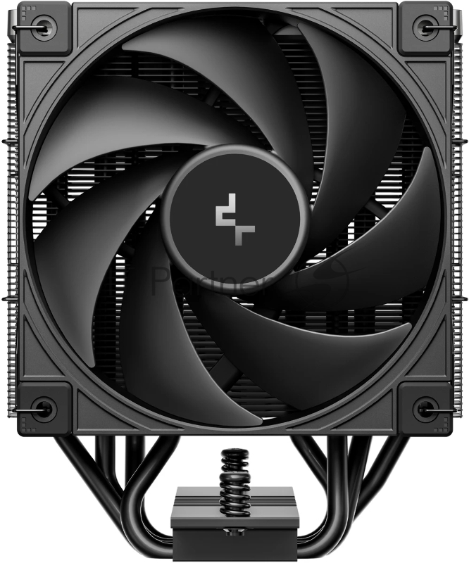 Кулер для процессора DEEPCOOL AK400 G2 LGA1851/1700/1200/115X/AM5/AM4 (12шт/кор, TDP 220W, PWM, Fan 120mm, 4 тепл. Трубки, Wood-grain top cover, черный) RET (R-AK400G2-BKNNMN-GJD)