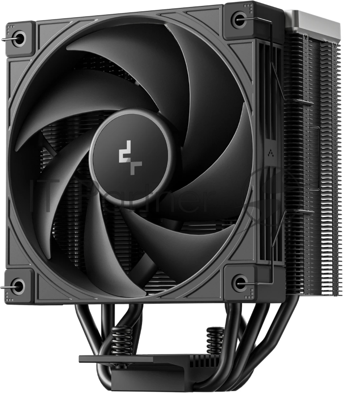 Кулер для процессора DEEPCOOL AK400 G2 LGA1851/1700/1200/115X/AM5/AM4 (12шт/кор, TDP 220W, PWM, Fan 120mm, 4 тепл. Трубки, Wood-grain top cover, черный) RET (R-AK400G2-BKNNMN-GJD)