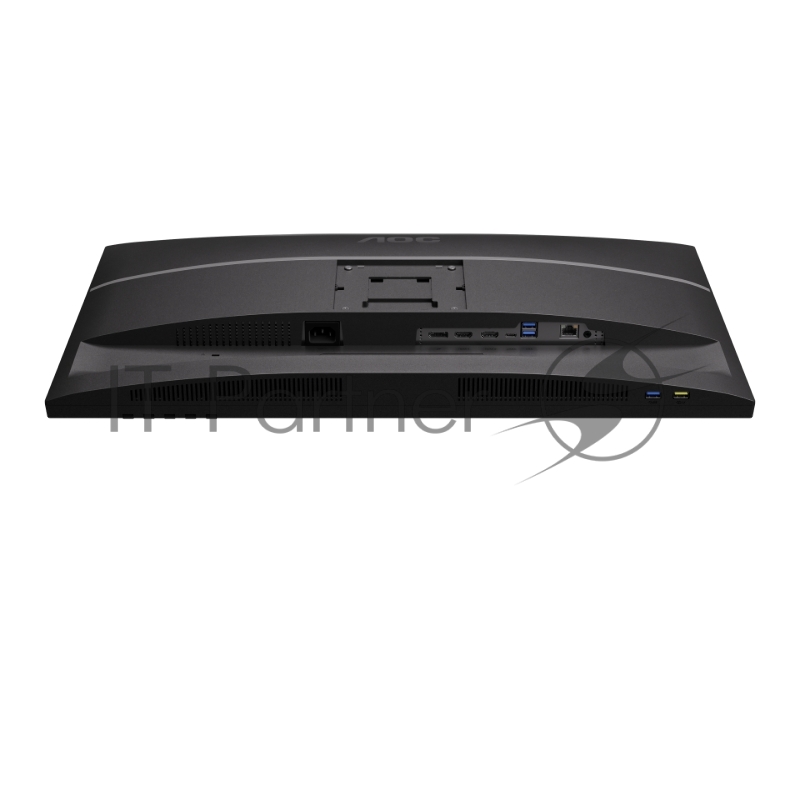 Монитор 27 AOC U27E4CV Black (4K, IPS, 3840x2160, 60Hz, 4 ms, 178°/178°, 400 cd/m, +2xHDMI 2.0, +DisplayPort 1.4, DP Out, USB, USB-C, LAN, SPK, Pivot)