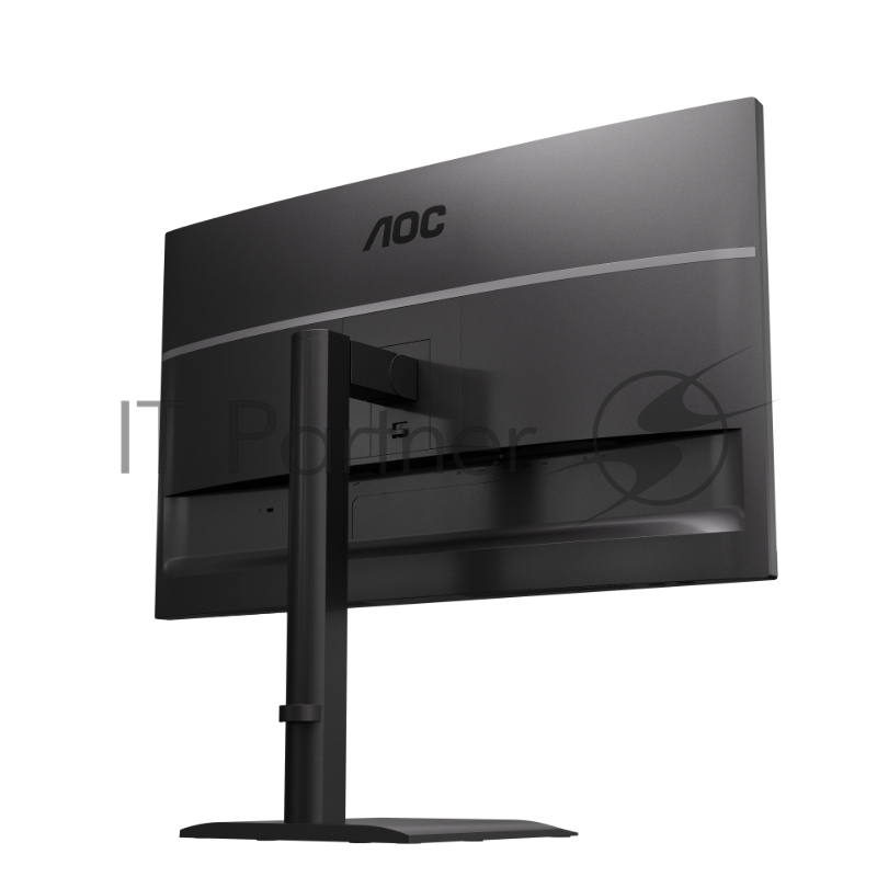 Монитор 27 AOC U27E4CV Black (4K, IPS, 3840x2160, 60Hz, 4 ms, 178°/178°, 400 cd/m, +2xHDMI 2.0, +DisplayPort 1.4, DP Out, USB, USB-C, LAN, SPK, Pivot)