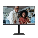 Монитор 27 AOC U27E4CV Black (4K, IPS, 3840x2160, 60Hz, 4 ms, 178°/178°, 400 cd/m, +2xHDMI 2.0, +DisplayPort 1.4, DP Out, USB, USB-C, LAN, SPK, Pivot)