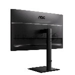 Монитор 27 AOC U27E4CV Black (4K, IPS, 3840x2160, 60Hz, 4 ms, 178°/178°, 400 cd/m, +2xHDMI 2.0, +DisplayPort 1.4, DP Out, USB, USB-C, LAN, SPK, Pivot)