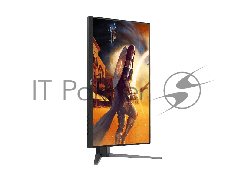 Монитор 27 AOC Q27G4Z Black (2560x1440, IPS, 260Hz, 350cd, 0.3ms, HDMI-2.0, DP-1,4, Speakers, FreeSync, Flicker Free, Pivot, VESA, 3Y)