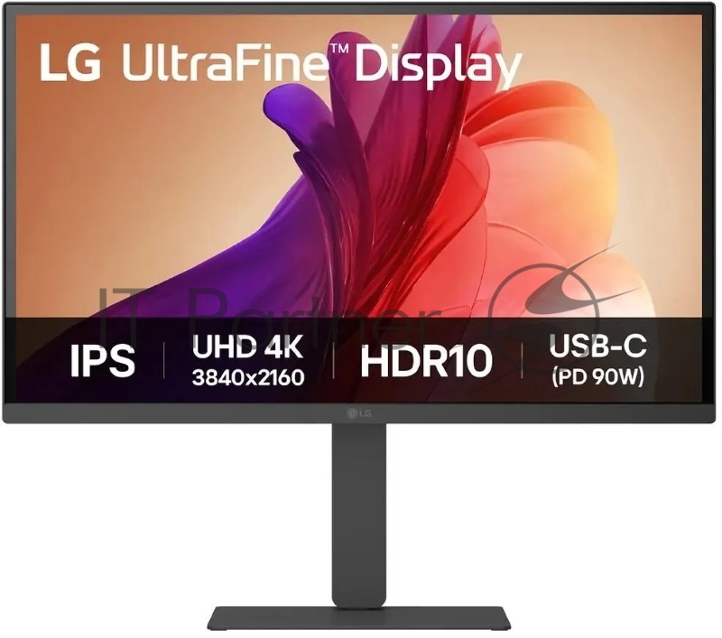 Монитор LG 27 UltraFine 27U730A-B черный IPS LED 5ms 16:9 HDMI M/M матовая HAS 1000:1 300cd 178гр/178гр 3840x2160 60Hz DP 4K USB 7.7кг