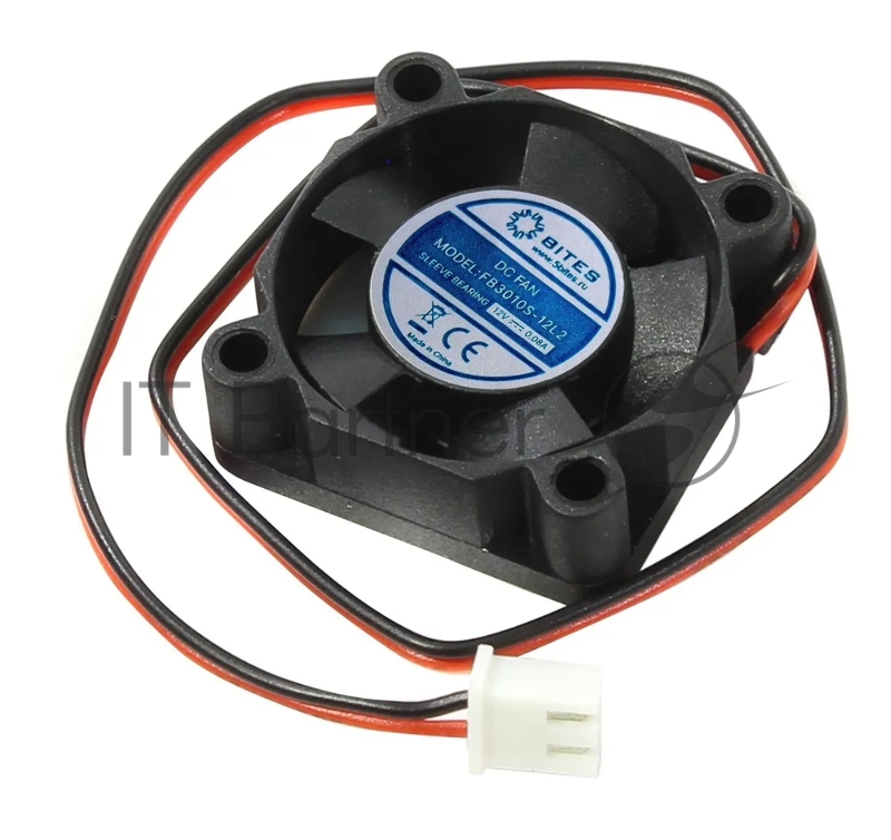 Вентилятор для корпуса 5bites FB3010S-12L2 черный 30мм 7000rpm 23.5db 2-pin
