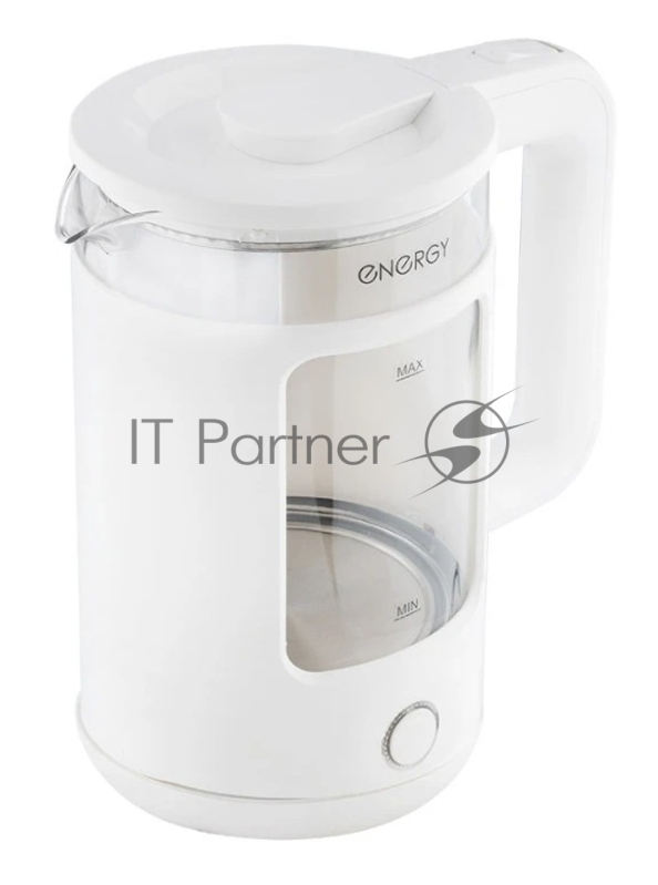 Чайник электрический Energy E-256 1500Вт, 1,5л стекло, белый