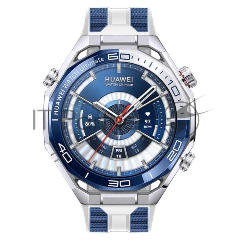 Смарт-часы HUAWEI Ultimate 2 Blue/White + Titanium 55020GBJ