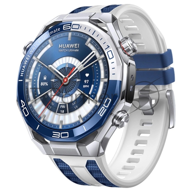 Смарт-часы HUAWEI Ultimate 2 Blue/White + Titanium 55020GBJ