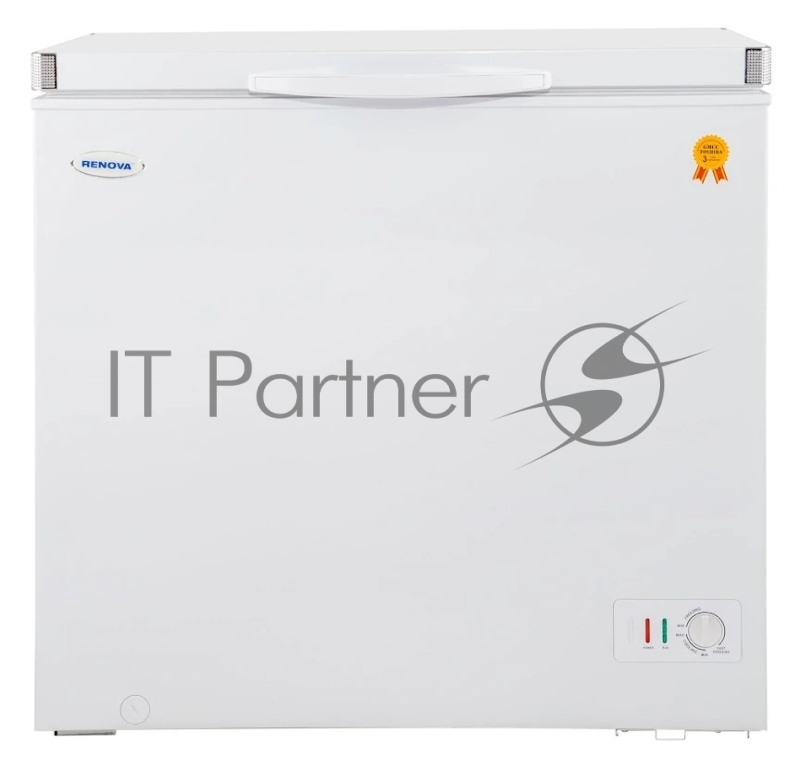 Морозильный ларь RENOVA FC235C С-класс белый 235л, 950х604х845