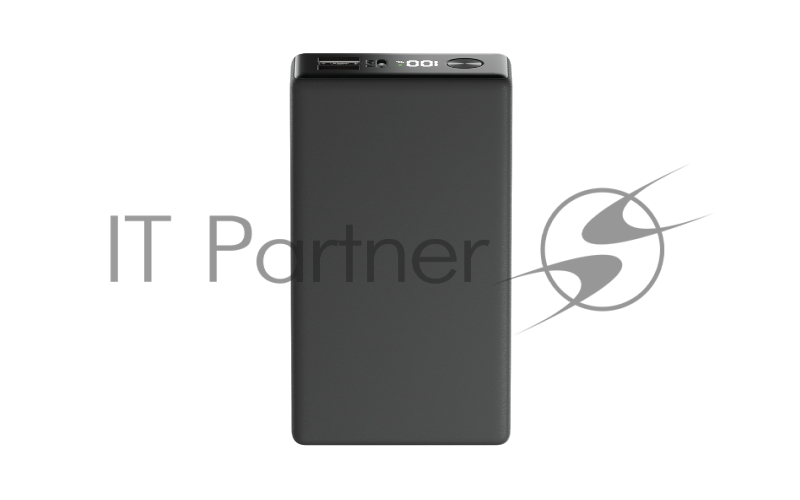 Внешний аккумулятор OLMIO QX-20, 20000mAh, 22.5W, QuickCharge3.0/PowerDelivery, LCD, графитовый.