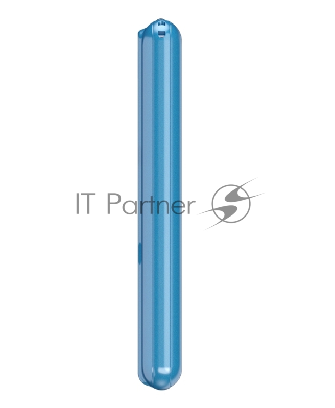 Внешний аккумулятор Maxvi PB10-11 10000мАч blue 3A, встроенные кабели USB A/Type-C/Lightning