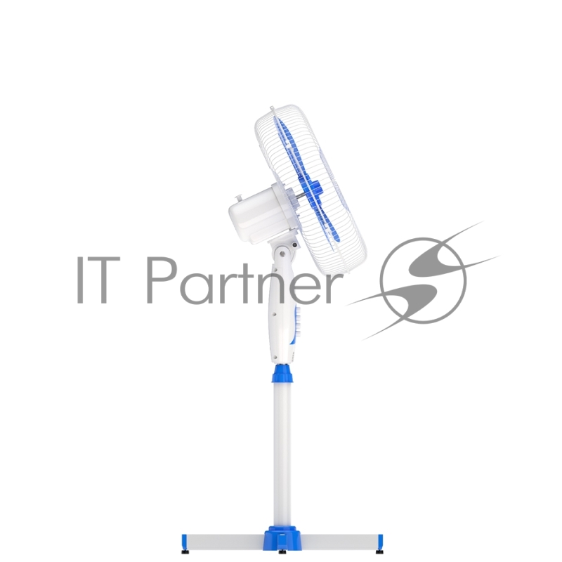 Вентилятор напольный Maxvi FS1645 white-blue