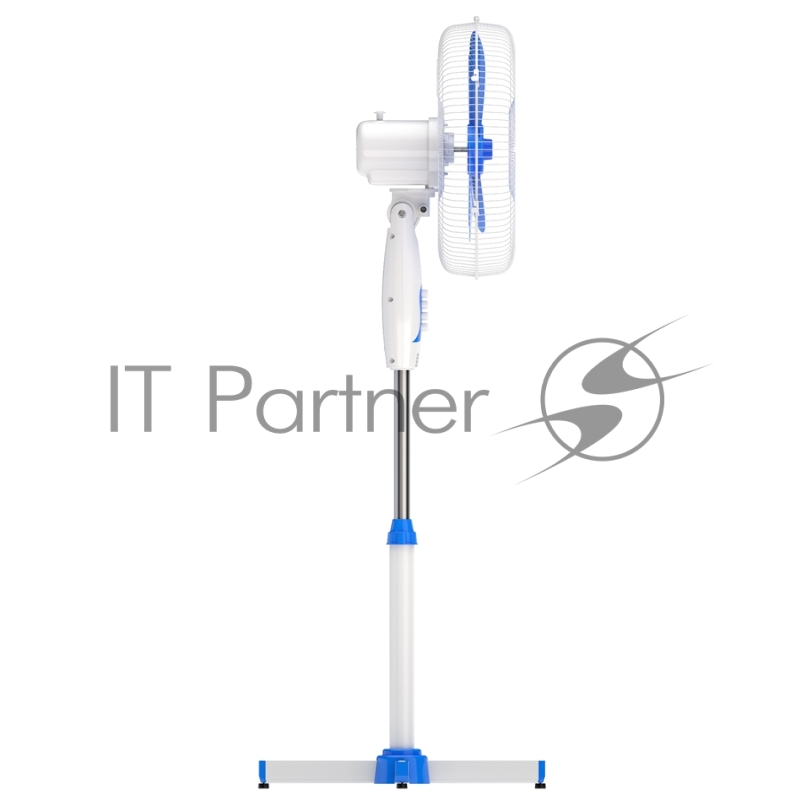 Вентилятор напольный Maxvi FS1645 white-blue