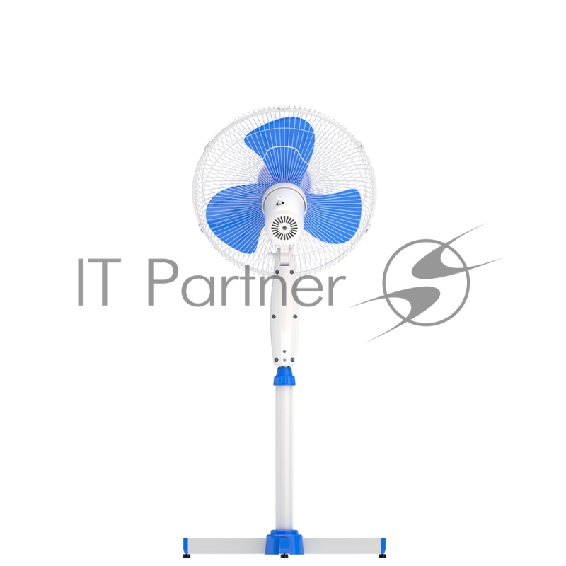 Вентилятор напольный Maxvi FS1645 white-blue