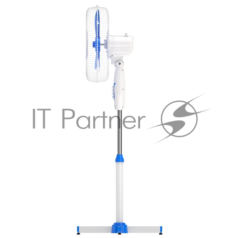 Вентилятор напольный Maxvi FS1645 white-blue