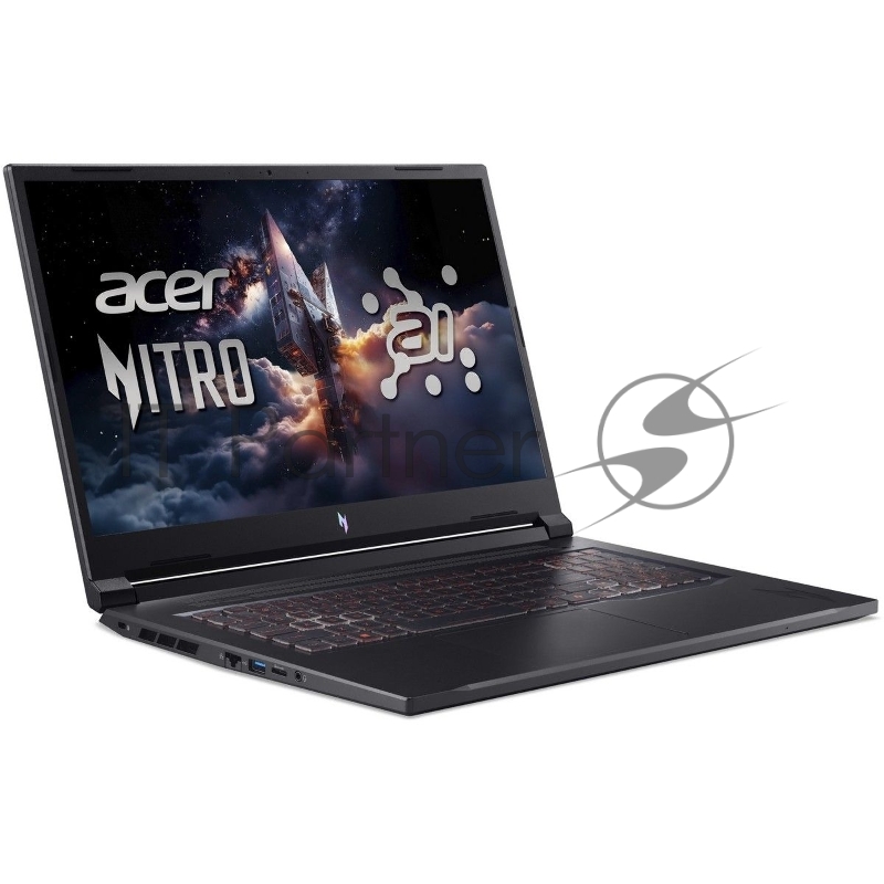 Ноутбук Acer Nitro V 17 AI ANV17-41-R9Q9 AMD Ryzen 7 260/16Gb/SSD1Tb/RTX5060 8Gb/17.3/IPS/QHD/2560x1440/165 (NH.QYVCD.007)