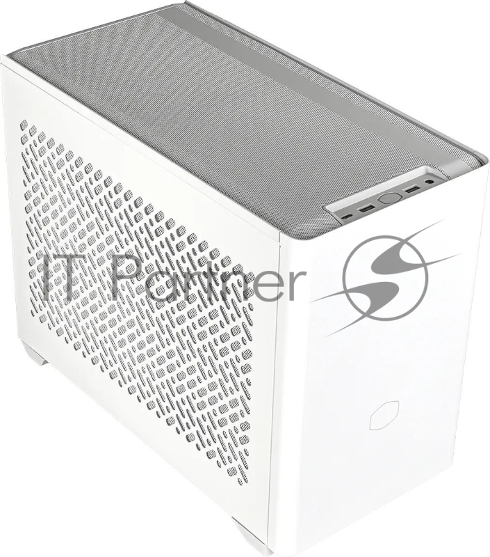 Корпус Cooler Master MasterBox NR200P V2 белый без БП miniITX 1x92mm 4x120mm 2x140mm 2xUSB3.0 audio bott PSU