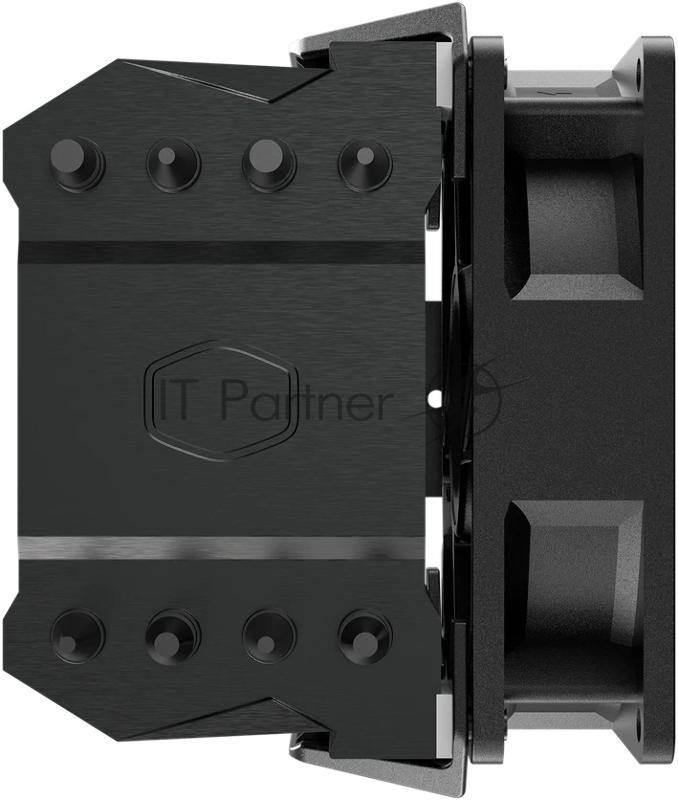 Устройство охлаждения(кулер) Cooler Master Hyper 411 Nano Soc-AM5/AM4/1200/1700/1851 черный 4-pin 30.04dB Al+Cu 180W Ret (RR-H410-25PK-R1)