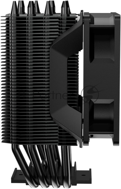 Устройство охлаждения(кулер) Cooler Master Hyper 411 Nano Soc-AM5/AM4/1200/1700/1851 черный 4-pin 30.04dB Al+Cu 180W Ret (RR-H410-25PK-R1)