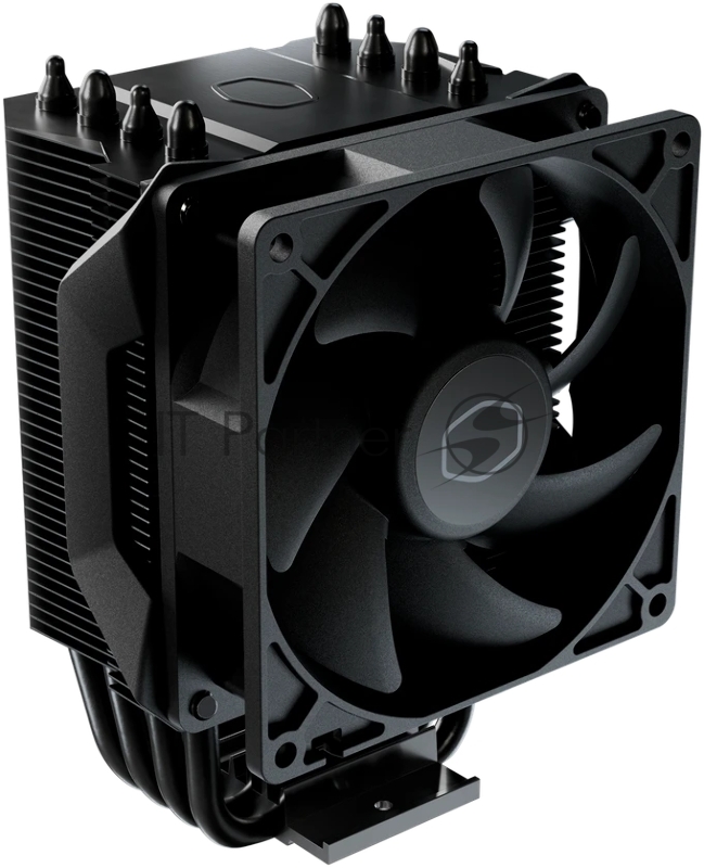 Устройство охлаждения(кулер) Cooler Master Hyper 411 Nano Soc-AM5/AM4/1200/1700/1851 черный 4-pin 30.04dB Al+Cu 180W Ret (RR-H410-25PK-R1)