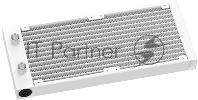 Система водяного охлаждения Deepcool LM240 WH ARGB Soc-AM5/AM4/1200/1700/1851 белый 4-pin 19-36dB Al LCD 220W 1404gr Ret (R-LM240-WHDMMC-1)