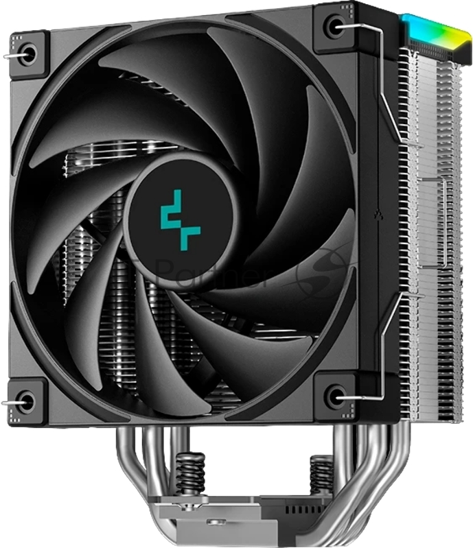 Устройство охлаждения(кулер) Deepcool AK400 Digital SE Soc-AM5/AM4/1200/1700/1851 черный 4-pin 19-28dB Al+Cu LCD 220W 812gr Ret (R-AK400-BKADMN-GJD)