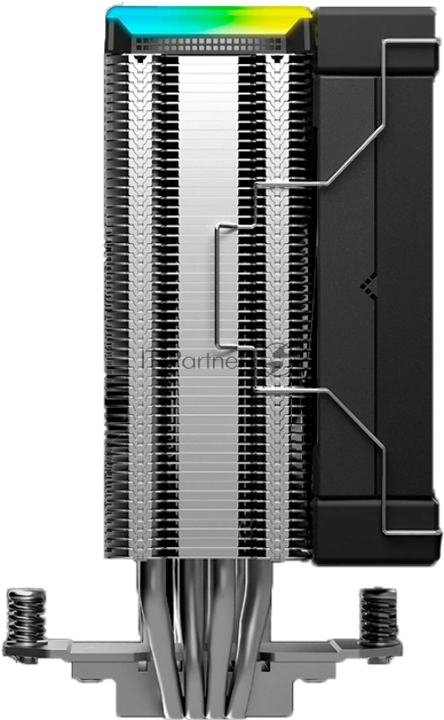 Устройство охлаждения(кулер) Deepcool AK400 Digital SE Soc-AM5/AM4/1200/1700/1851 черный 4-pin 19-28dB Al+Cu LCD 220W 812gr Ret (R-AK400-BKADMN-GJD)