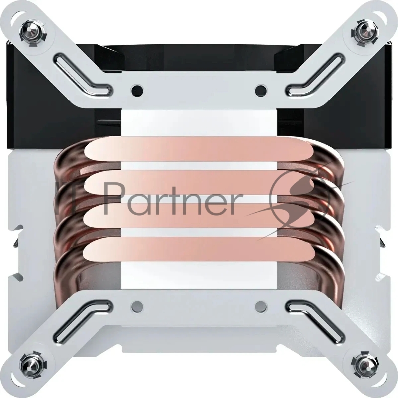 Устройство охлаждения(кулер) Digma D-CPC130-PWM1 Soc-AM5/AM4/1151/1200/1700 черный 4-pin Al+Cu 130W OEM