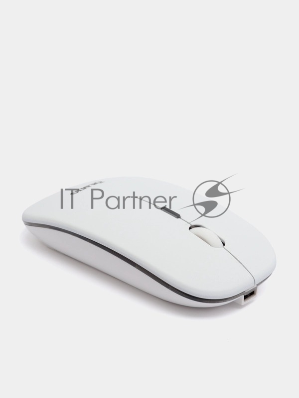 Мышь беспроводная Olmio WM-21 белый, бесшумная, 3 кнопки с подсветкой, 1600 dpi