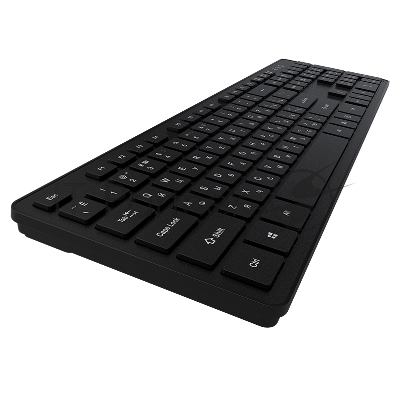 Беспроводная клавиатура Maxvi KWS-01 black